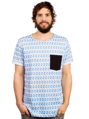 Blue Tomato All Over Flamingo T-Shirt Blue Tomato All Over Flamingo T-Shirt