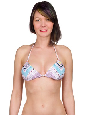 Boho Reversible Tiki Tri Bikini Top