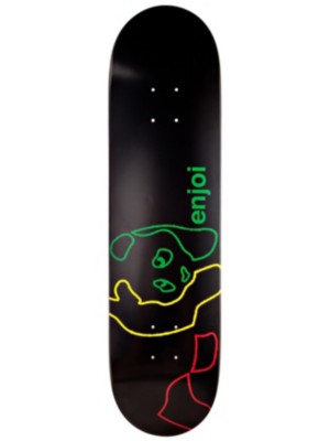 Neon Rasta Panda Wride R7 8.0" Deck