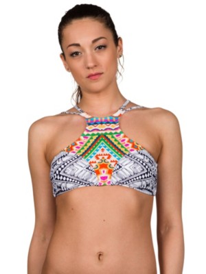 Mayan Sun Hi Neck Bikini Top