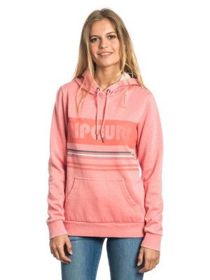 Active Stripe Fleece Hoodie
