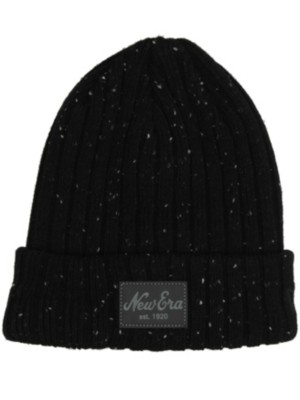 Flecked Suede Cuff Beanie
