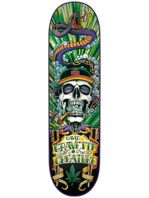 Gravette Hippy Skull 8.26 " Deck