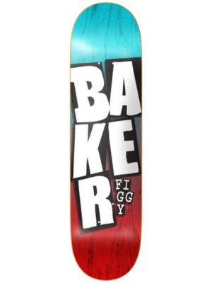 Figgy Stacked Name 8.25" Skateboard Deck