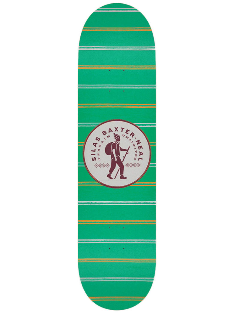 Silas Classic Stripes 8.375" Skateboard