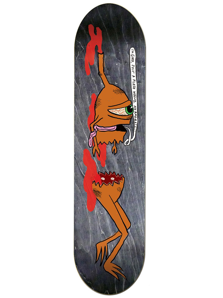 No Ragrets 8.125" Skateboard Deck