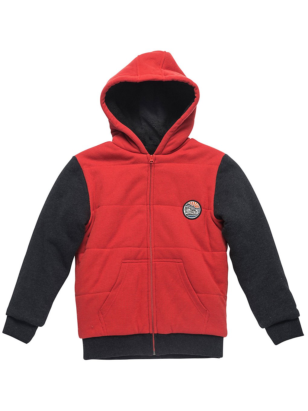 Rip Curl Warm Waffle Sherpa Zip Hoodie Boys Rip Curl Warm Waffle Sherpa Zip Hoodie Boys