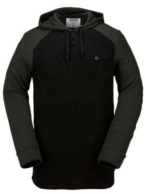 Buy 3 Button Henley Hoodie online at